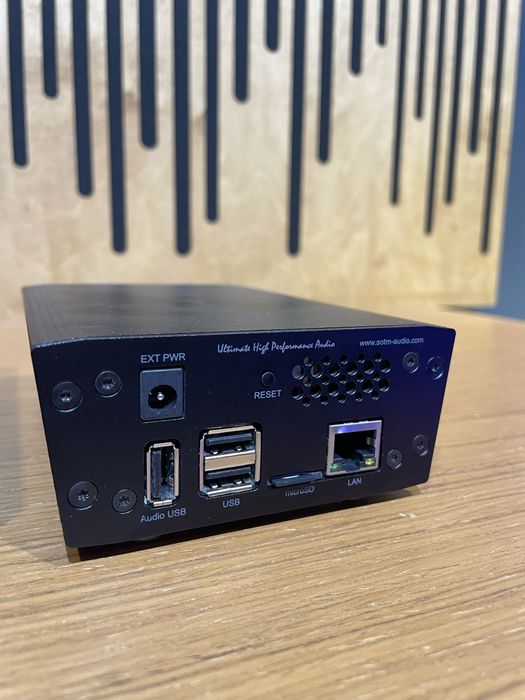 Streamer sotm sms 200 neo si sursa lineara audiophonics