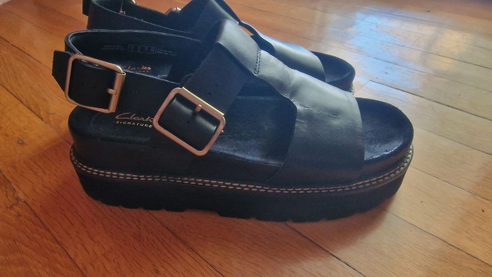 Дамски сандали естествена кожа