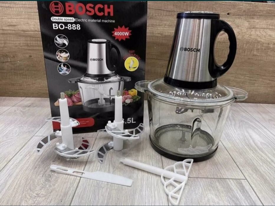 Bosch Чоппер измельчител мясорубка блендер bo-888