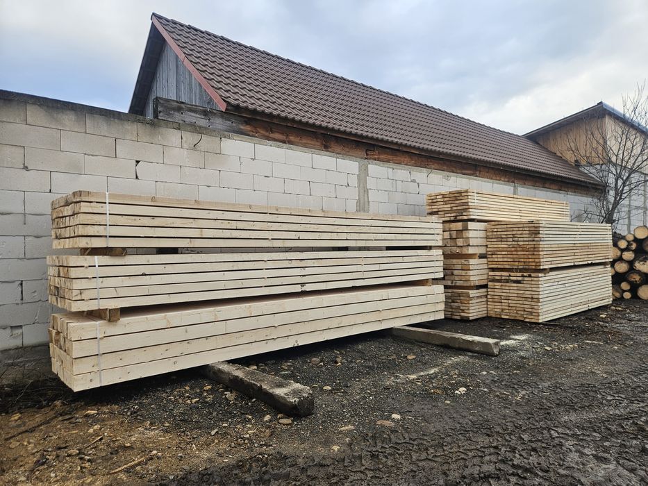 PRODUCATOR-Cherestea constructii acoperis (grinzi caferi scandura lati