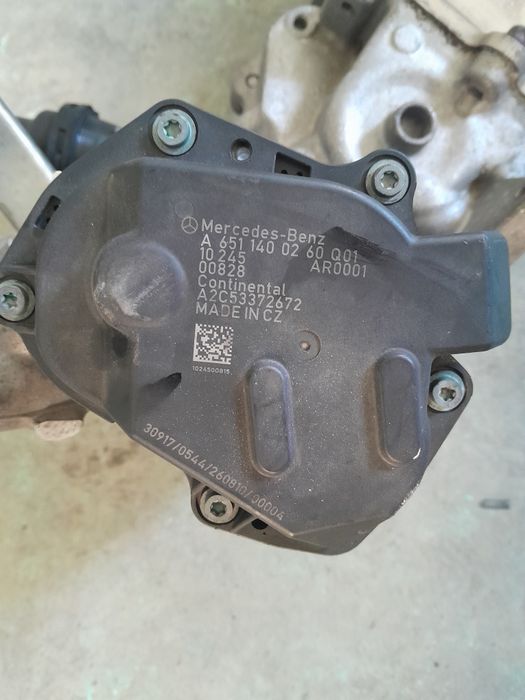 Supapa egr mercedes benz 2.2 euro 5,euro 6 cod a6511400260 originala