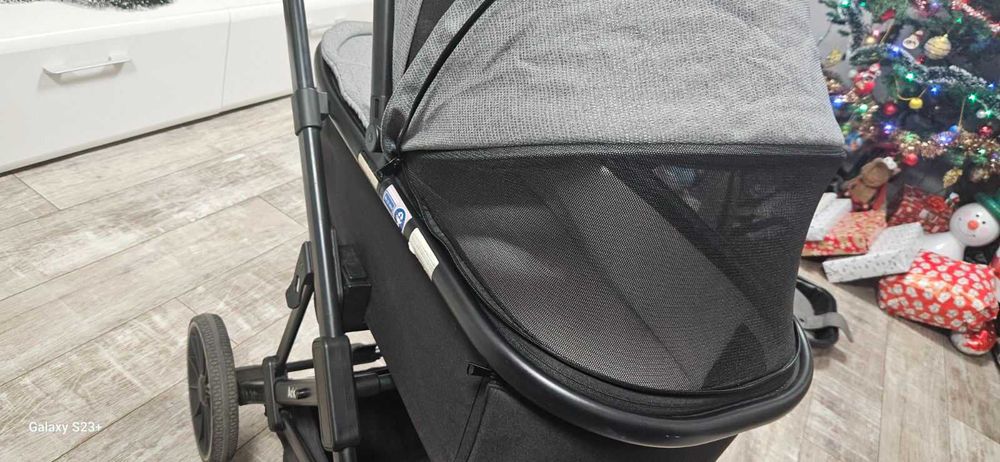 Бебешка количка Lorelli Premium ARIA GREY 3 в 1