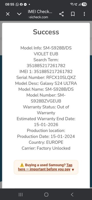 Samsung s 24 Ultra