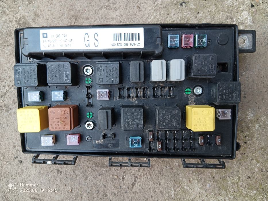 Бушонно табло за opel zafira b opel astra h