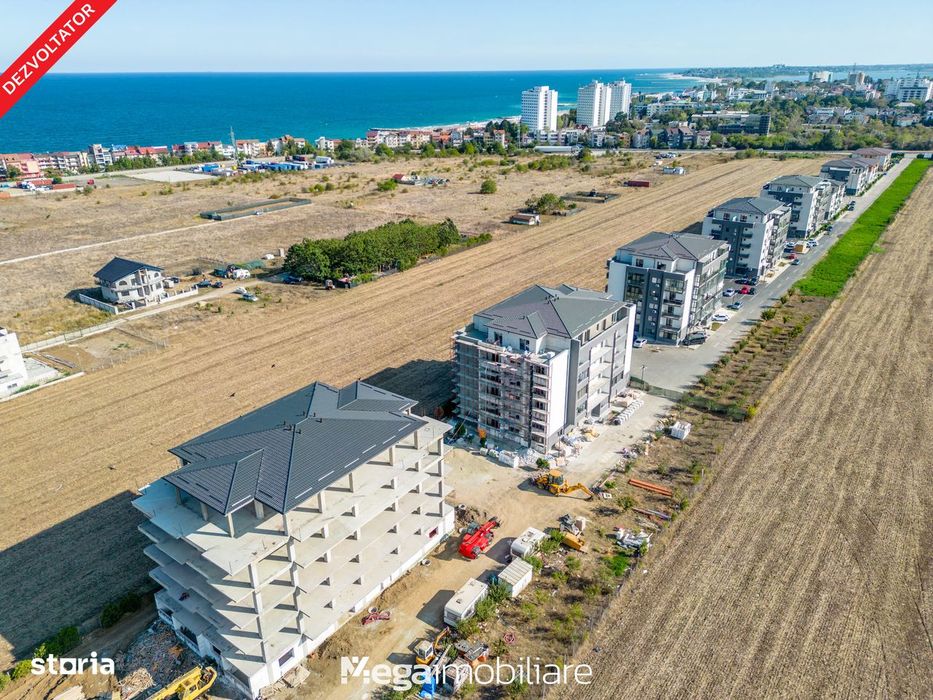 #TVA inclus: Garsonieră la mare, 39m² + parcare | Eforie Nord