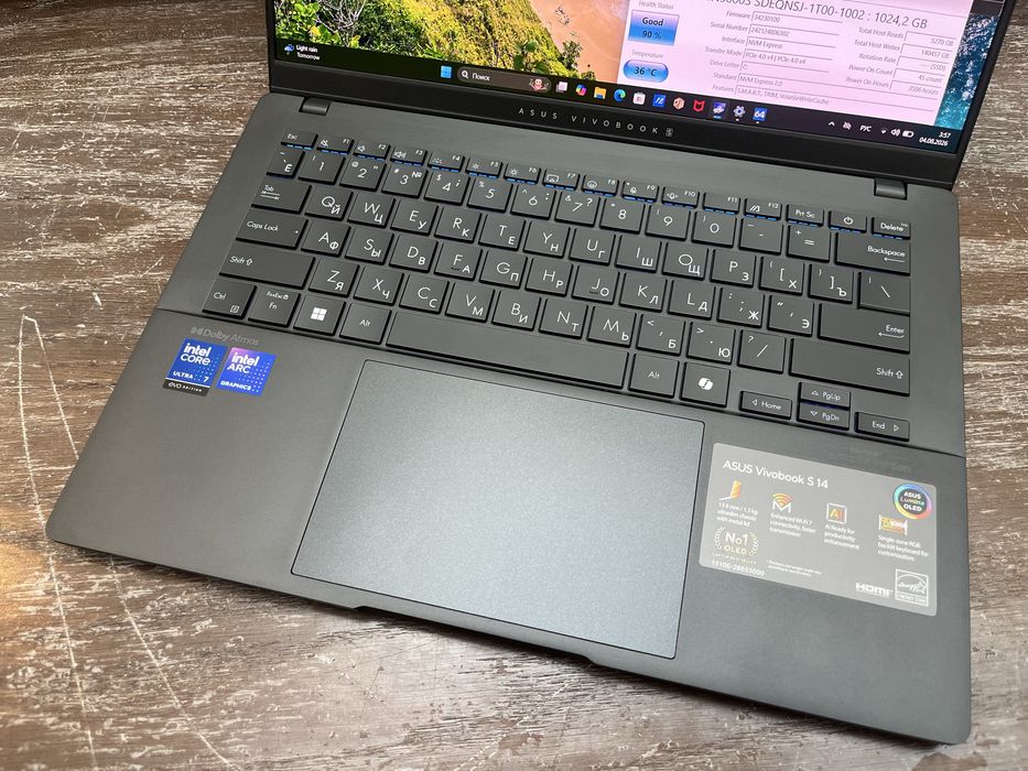 Asus VivoBook S14 Oled 32gb