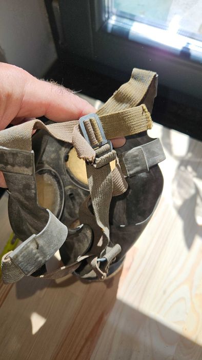 Mască gaze și toc metalic germane, perioada WW2