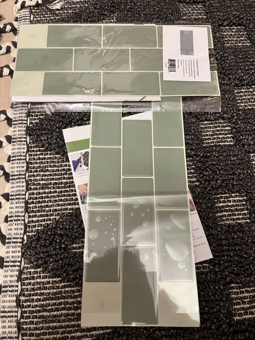 Tapet bucatarie - baie - nou - Autocolant 3D