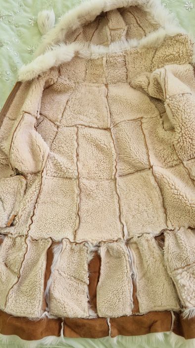 Кожено палто, агнешка кожа