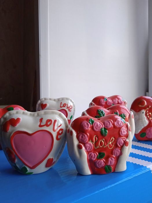 Фарфоровое сердечко сувенир