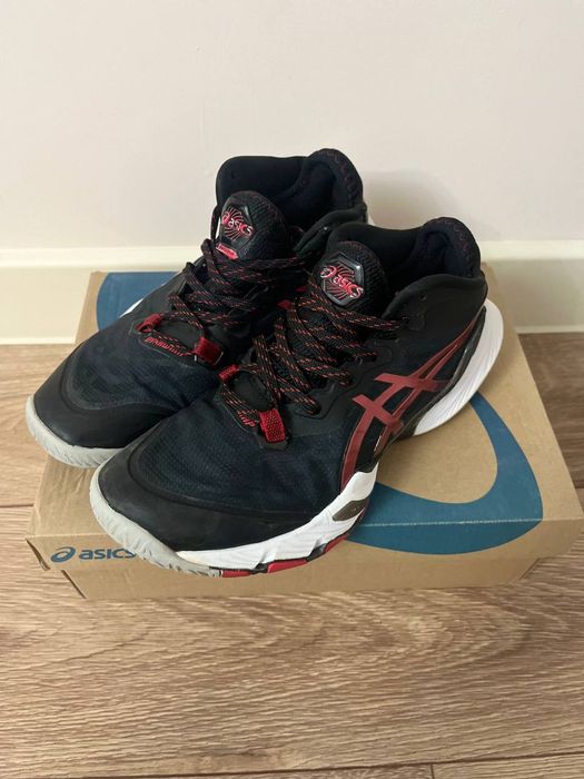 Asics Metarise Black Electric Red