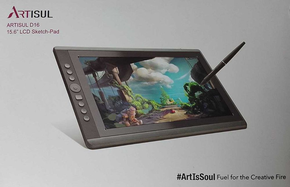 Графический планшет, большой экран