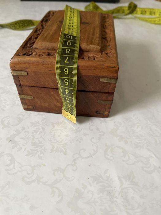 Шкатулка деревянная для украшений