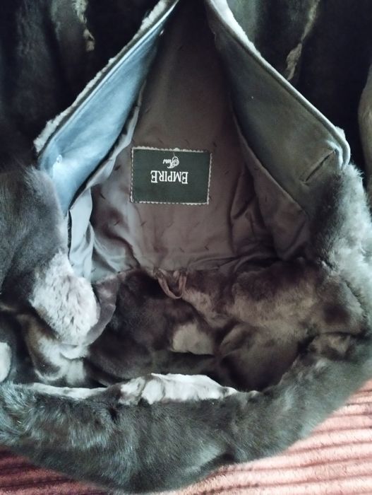 Шуба из мутона р,56