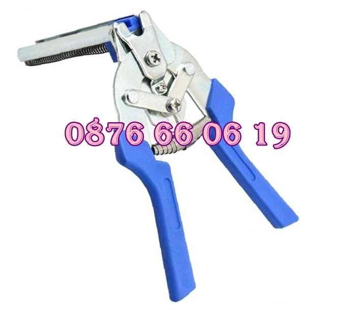 Клещи за връзване на колбаси, клещи за връзване на луканки, суджуци + 600 скоби