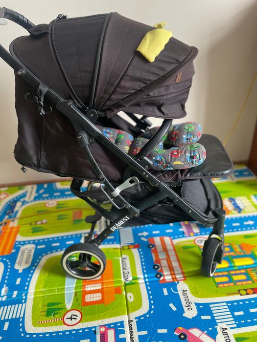 Продам детскую коляску + детский стульчик