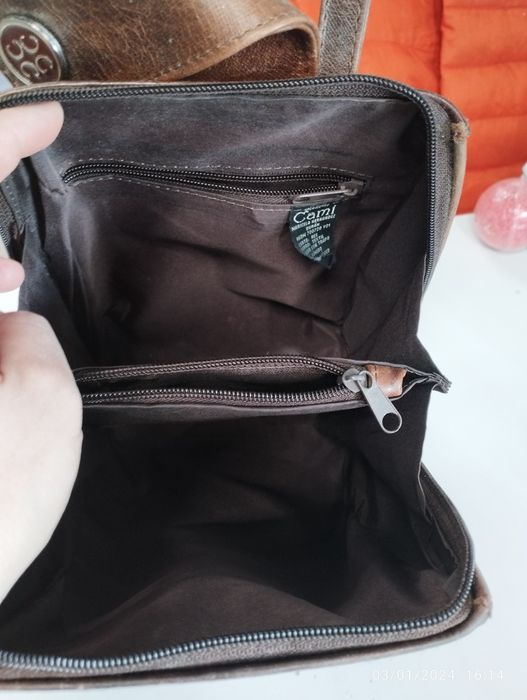 Рюкзак из натуральной кожи