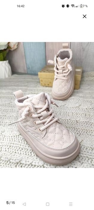 Демисезонные детские ботинки