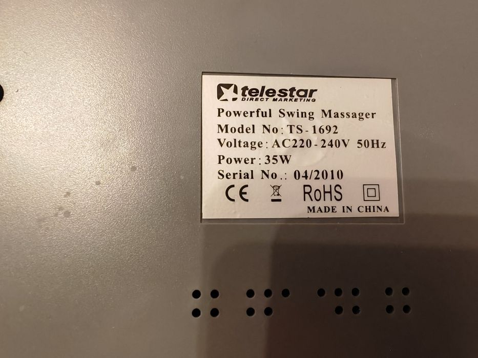 Aparat de masaj nou (picioare și mâini)