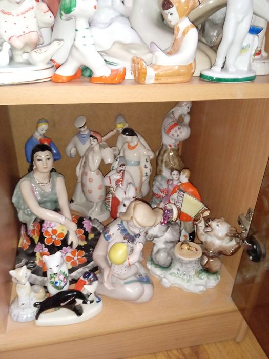 Фарфоровые статуэтки СССР