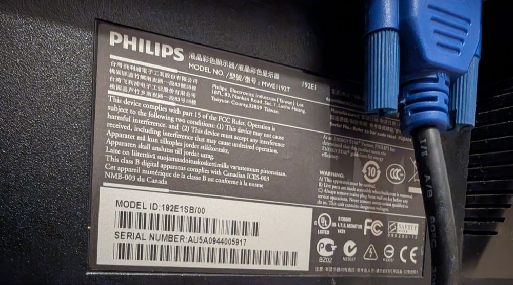 Monitor LCD Philips