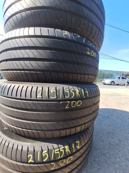 4 anvelope vara 215/55r17   Michelin  dot 2021 Montaj Gratuit