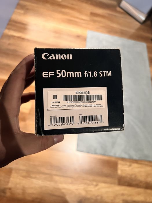 Canon 50mm f1.8 STM NOU