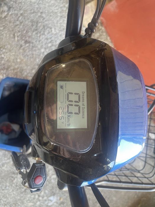 Telstar Електрически двуместен скутер – велосипед със 14″ гуми, 500W, 48V/15Ah
