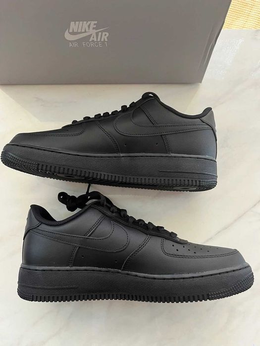 Air Force 1 ‘07 Black( NU off-white, trapstar, bape, yeezy, jordan)