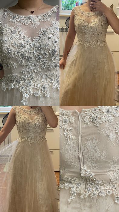 Красивое вечернее платье