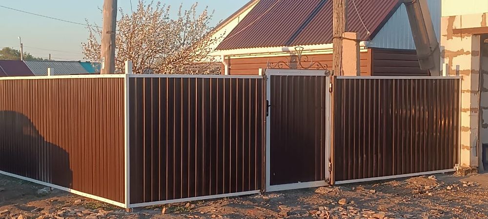 Заборы ворота калитки!