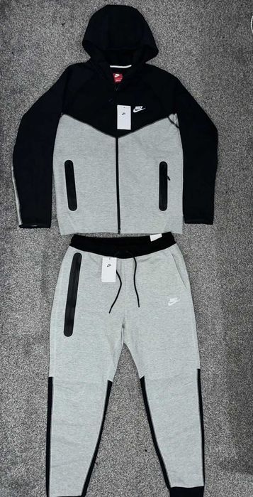 #NOU# Nike Tech Fleece Gri - Livrare Verificare Colet -
