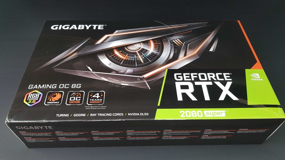 Видеокарта NVIDIA GeForce RTX 2080 SUPER GAMING OC 8G