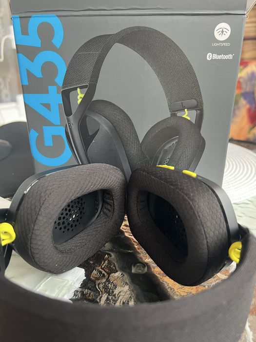 LogitechG435 слушалки - нови