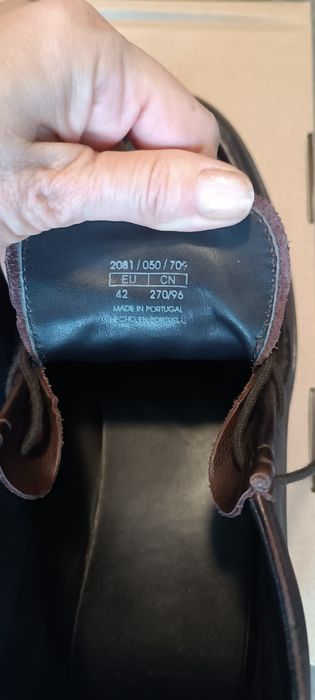 Ghete / Pantofi casual Massimo Dutti din piele naturală, Mărimea 42