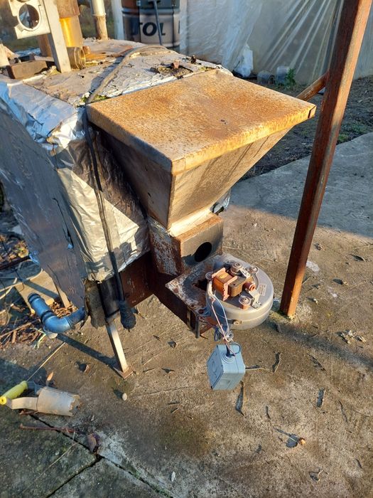 Sobă pe peleți artizanală