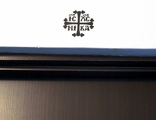 autocolant auto, cruce auto, sticker, Cruce, monograma