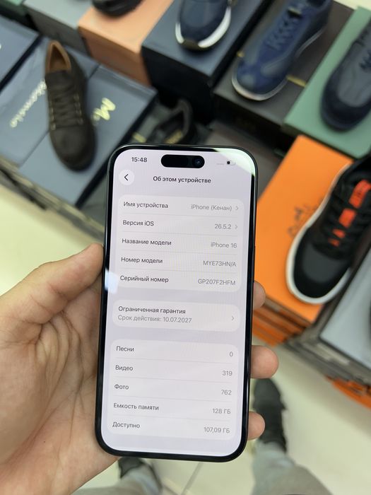 iPhone 16 128gb 100%