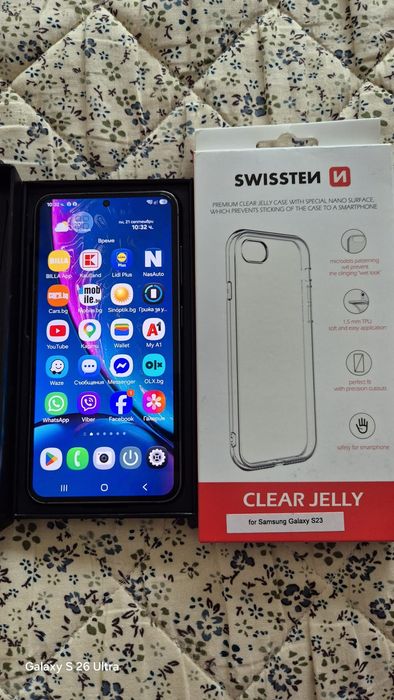 Samsung S23 256 GB Green Отличен