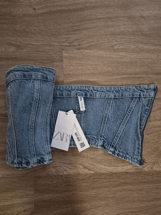 Дънково бюстие Zara
