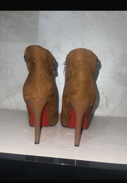 Botine cu toc foarte comode