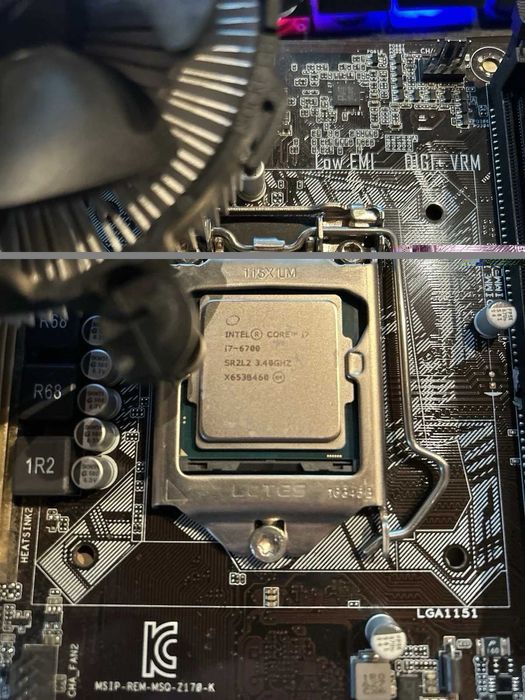 ASUS Z170-K + Intel Core i7-6700 + 16GB DDR4