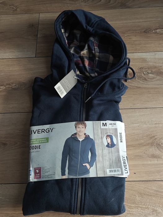 Hanorac flausat cu gluga Livergy M nou