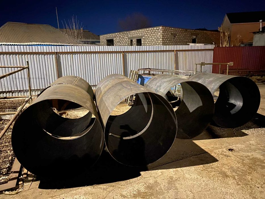 Септик трубы Гибка Вальцы Обечайка