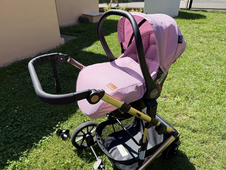 Carucior L-Sun  3 in 1 dubla suspensie