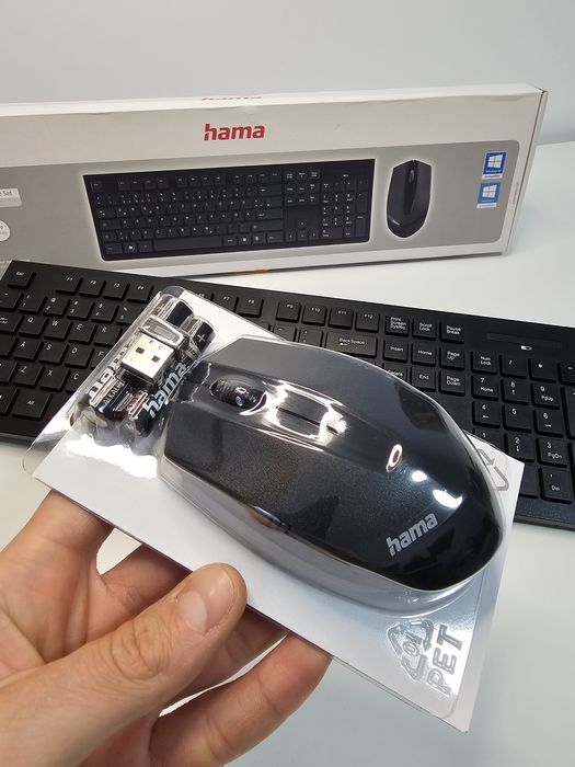 Kit Tastatura + Mouse Wireless Hama - Noi