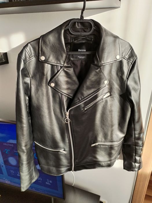 Geaca piele Bershka
