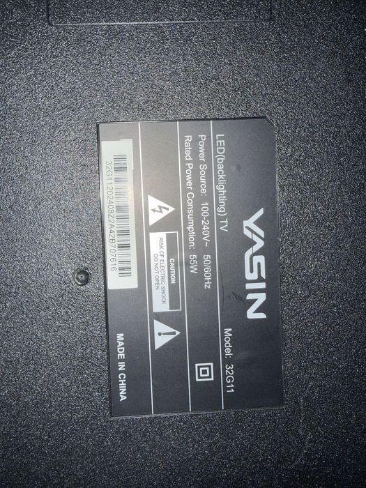 Телевизор YASIN 32G11