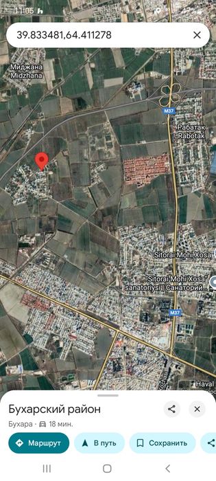 Maxosada uchastka joyi sotiladi