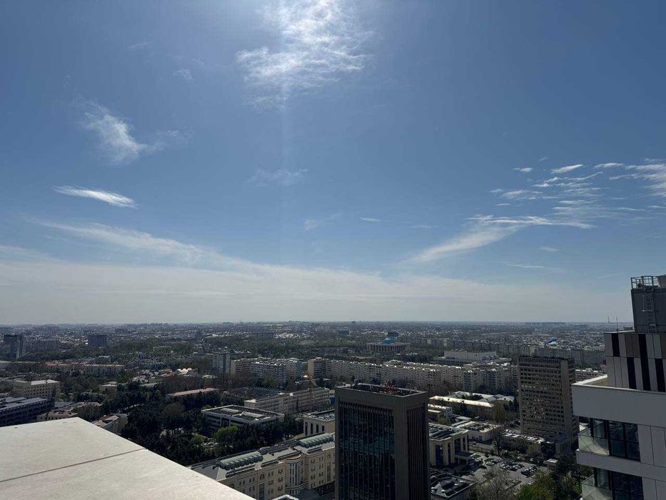 Nest One 2/23/51 71м2+14м2 терраса коробка вид на парк: Ташкент сити